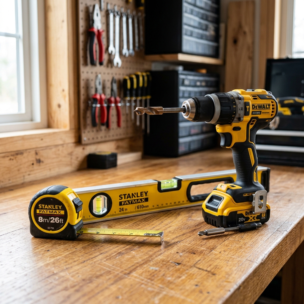 Handyman tools and equipment